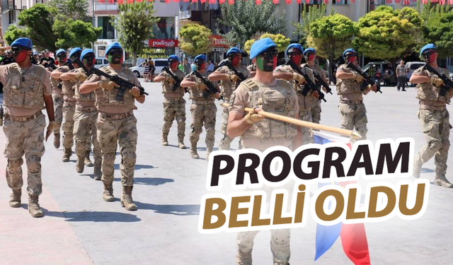 Karaman’da 30 Ağustos Kutlama Programı