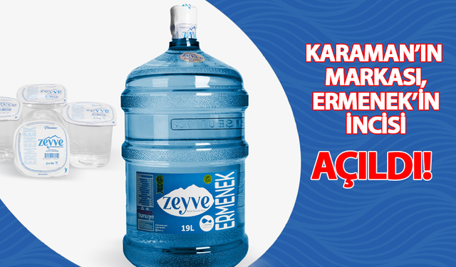 Torosların Kalbinden Sofralara: Zeyve Su Tesisinin Açılışı