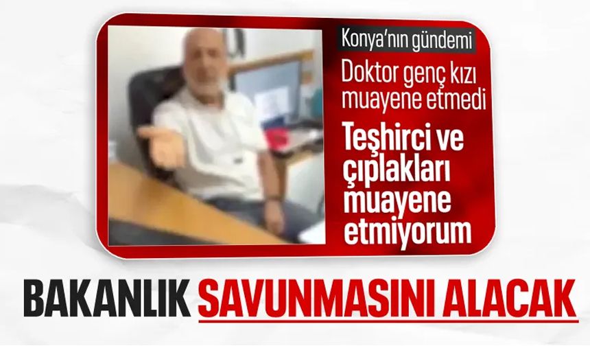 Konya’da Doktorun Kıyafet Tavrı Tartışma Yarattı